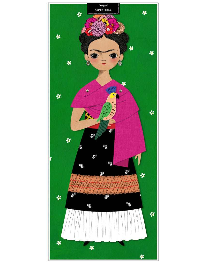 FRIDA PAPER DOLL