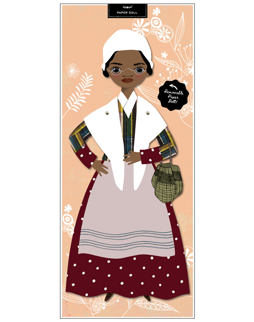 of unusual kind Josephine Baker paper doll at Little